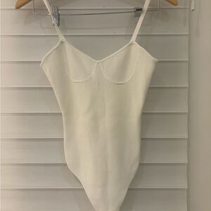 Zara White Bodysuit
